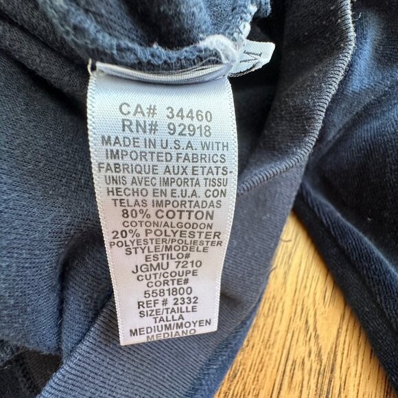 Vintage Juicy Couture Midnight Blue Velour Track Hoodie Jacket Medium - Picture 10 of 11